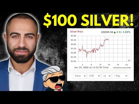 ALERT: $100 Silver Prices Are IMMINENT! (THIS IS BIG)