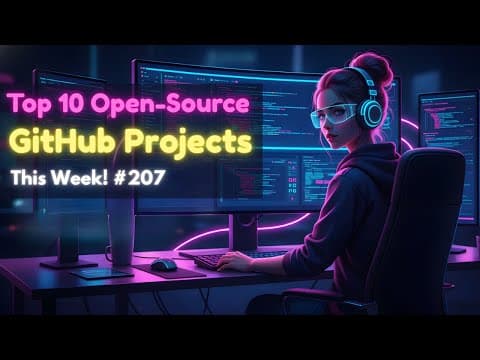 10 new GitHub Projects: Open Source AI, Native UI, & Decentralized Inference (React, Rust, Python)