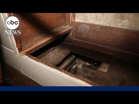 Part of Underground Railroad found in NYC museum closet