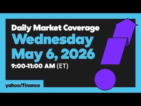 Yahoo Finance Live: Nasdaq, S&P 500, Dow climb on rising hopes for Iran peace, upbeat tech earnings