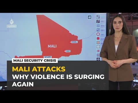 Why violence is surging again in Mali as armed groups and rebels seize Kidal