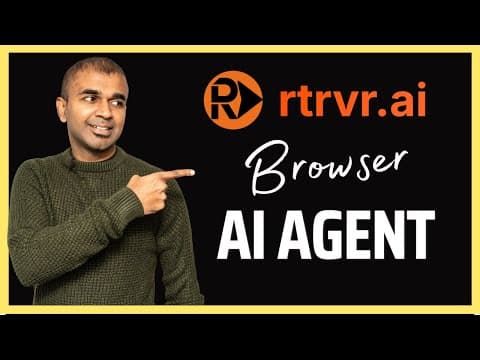 Rtrvr AI: Your Personal Web Scraping Agent (Mind Blowing!)