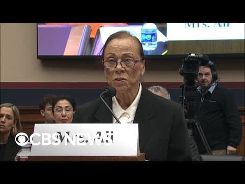 Muhammad Ali's widow, others testify at House hearing on opportunities for boxers | full video