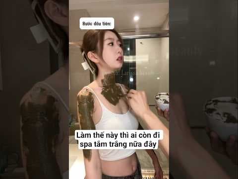 Làm thế này thì ai còn đi spa tắm trắng nữa đây #shorts