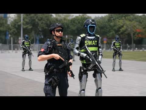 AI Robots Join Armed SWAT Police And Shock The Public Worldwide