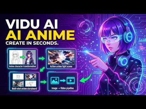 Vidu ai anime Tutorial – Create Storytelling Anime Videos with Vidu Q3