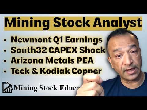 Newmont’s Stellar Q1, Arizona Capex Blowouts & Trump’s Project Vault with Analyst Joe Mazumdar