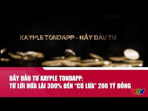 Bẫy đầu tư Kayple Tondapp: Từ lời hứa lãi 300% đến cú lừa 200 tỷ đồng | VTV24