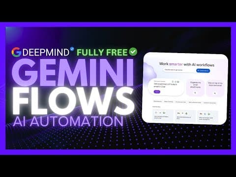 Gemini Flows: Google's NEW AI Agent Builder! EASILY Create AI Agents To Do Anything!