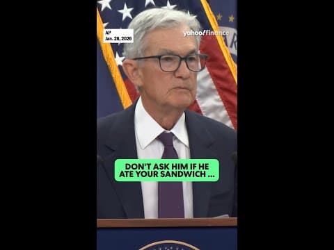 The art of deflection by Jerome Powell.