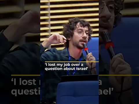 Italian journalist who lost job over Israel question says he stands by it | AJ #shorts