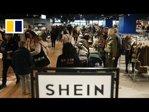 Shein opens first physical store in Paris amid website suspension