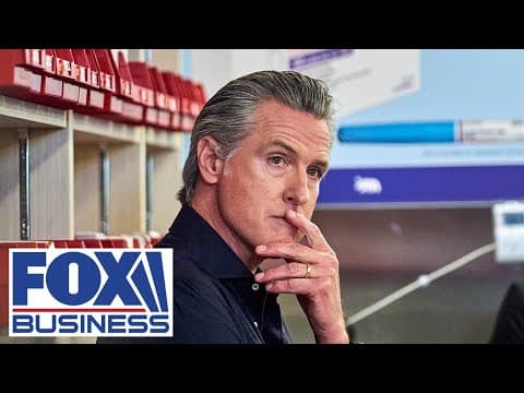 ‘FAILED STATE’: Newsom RIPPED over California chaos as he eyes 2028 run