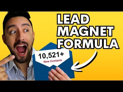 Build Your Email List Fast with This 4-Step Lead Magnet Formula