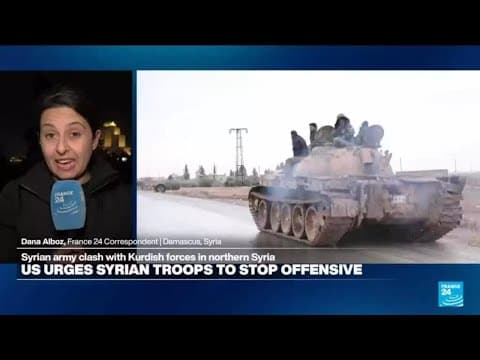 'A lot of contradictory information': Syrian and Kurdish forces clash along the Euphrates River