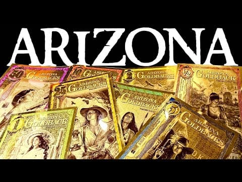 FINALLY! Arizona Goldbacks Released - Best Series Yet?