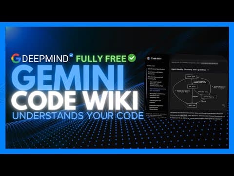 Gemini Code Wiki: Google's AI That Understands Your Code! (Fully Free)