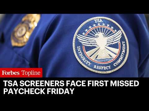 TSA Screeners Facing "Stong-Arm Tactics" Ahead Of First Missed Paycheck Friday
