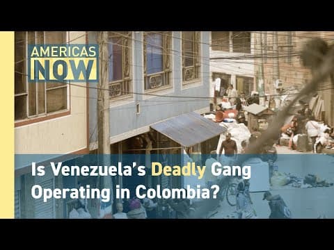 The Deadly Reach of "Tren de Aragua" in Colombia