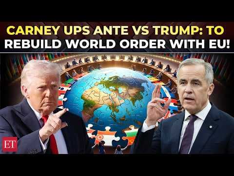 'New World Order from Europe’: Carney sends blunt message to Trump with EU leaders by his side