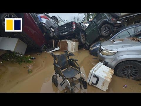 Typhoon Kalmaegi slams the Philippines