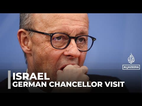 German Chancellor in Israel: Critics slam state visit to 'war criminal' Netanyahu