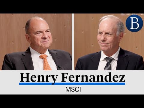 MSCI CEO on Private Assets, Climate Change, and More | At Barron's