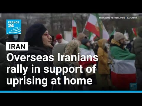 Iranians abroad join renewed protests against Islamic Republic • FRANCE 24 English
