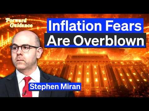 Fed Governor Miran on Why Inflation Fears Are Overstated