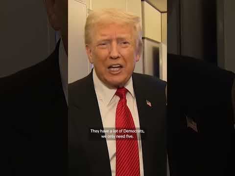 Trump calls on Democrats to end shutdown