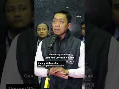 Indonesia arrests over 300 foreigners in gambling crackdown