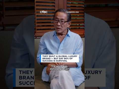 They Built a Global Luxury Brand - But Say 90% Of Success Is Survival