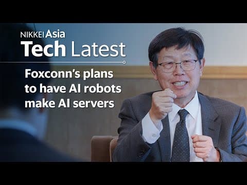 Foxconn continues aggressive US expansion with AI servers and humanoid robots