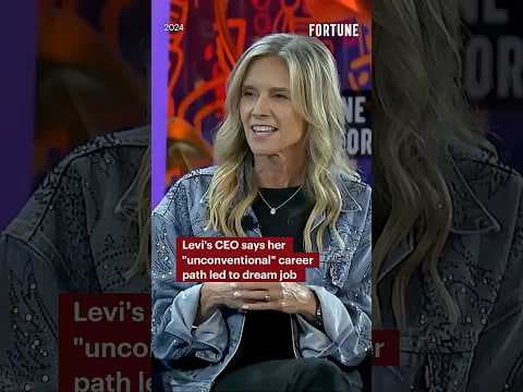 Levi's CEO says her "unconventional" career path led to dream job #Levi #career
