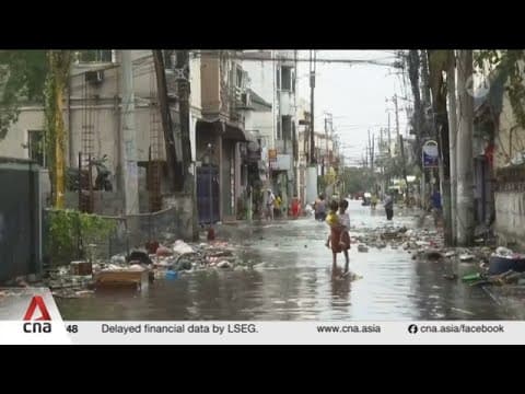Typhoon Fung-wong leaves trail of devastation in the Philippines; at least two dead