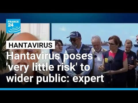 Hantavirus poses 'very little risk' to wider public, health expert says • FRANCE 24 English