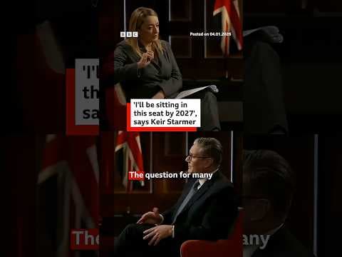 'I'll be PM this time next year', Keir Starmer tells BBC. #KeirStarmer #BBCNews