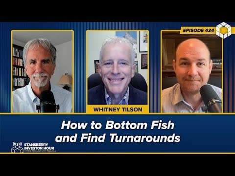 How to Bottom Fish and Find Turnarounds