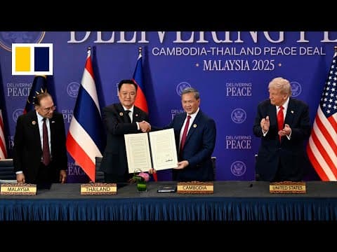 Thailand suspends Trump-backed peace deal with Cambodia
