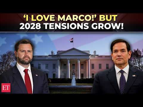 'I Love Marco!': Rubio vs Vance? GOP rumblings grow after awkward 2028 questions