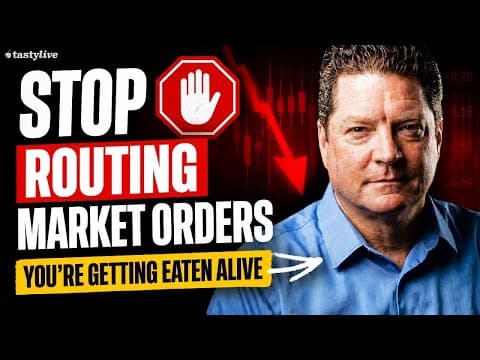 Stop Routing Market Orders on Options. Tom Preston Says You're Getting Eaten Alive.