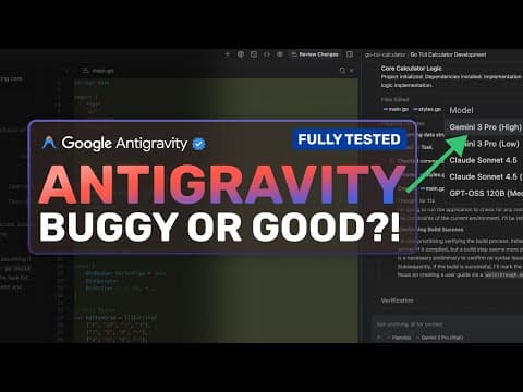 Google's Antigravity (Fully Tested): Does Google's New AI Code Editor hold up?