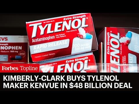 Embattled Tylenol Maker Kenvue Purchased In $48 Billion Deal