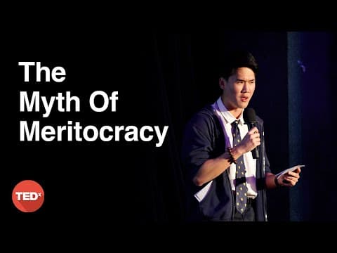 The Myth Of Meritocracy | Harry Li | TEDxKGV School Youth