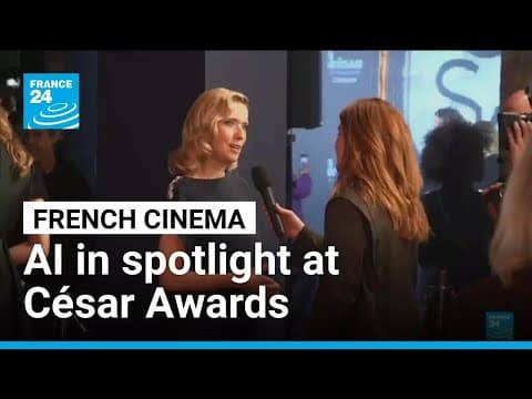 French film industry denounces 'outright plundering' by AI • FRANCE 24 English
