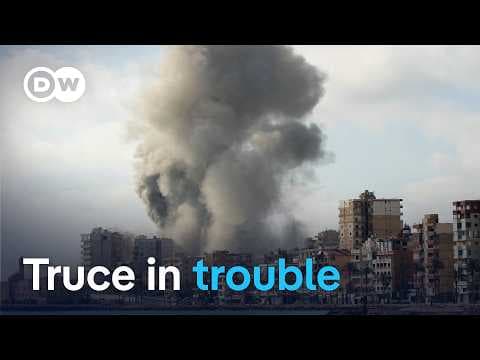 Ceasefire in jeopardy? Israel hits Beirut after Hezbollah fire | DW News