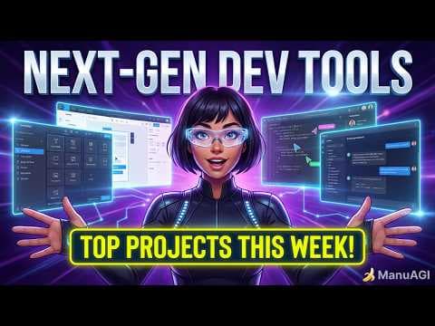 Top Open-Source Dev-Tool Projects: JSON-Render, Nanocode, Ferrite, Dev-Janitor, HAPI & Flux2.c