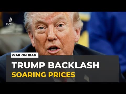 Trump's approval woes : Popularity plummets amid rising prices