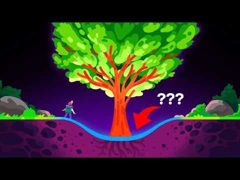 Why Are There No Holes Around Trees?