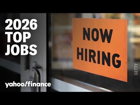 Top 5 jobs for 2026